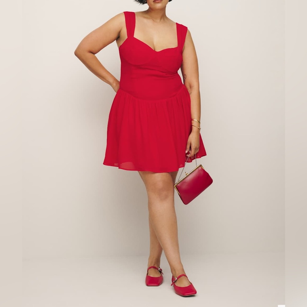 Reformation Plus Size Taiga Dress